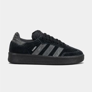 Adidas Samba XLG Core Black and Gray Sneakers